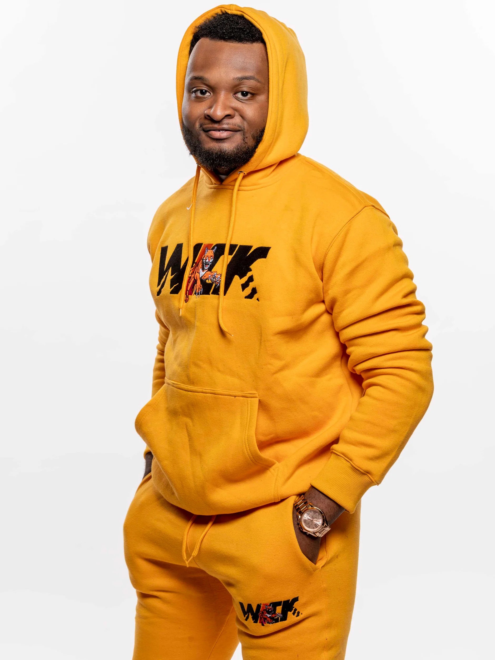 Cozy Jogging Suit (Dark Yellow)