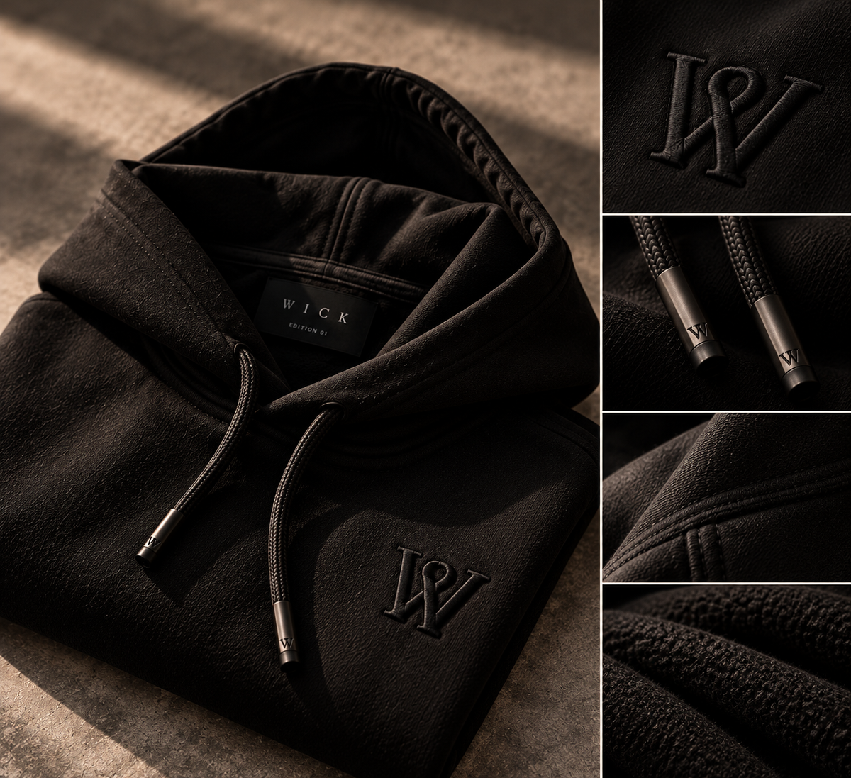 EDITION 01 — HEAVYWEIGHT HOODIE