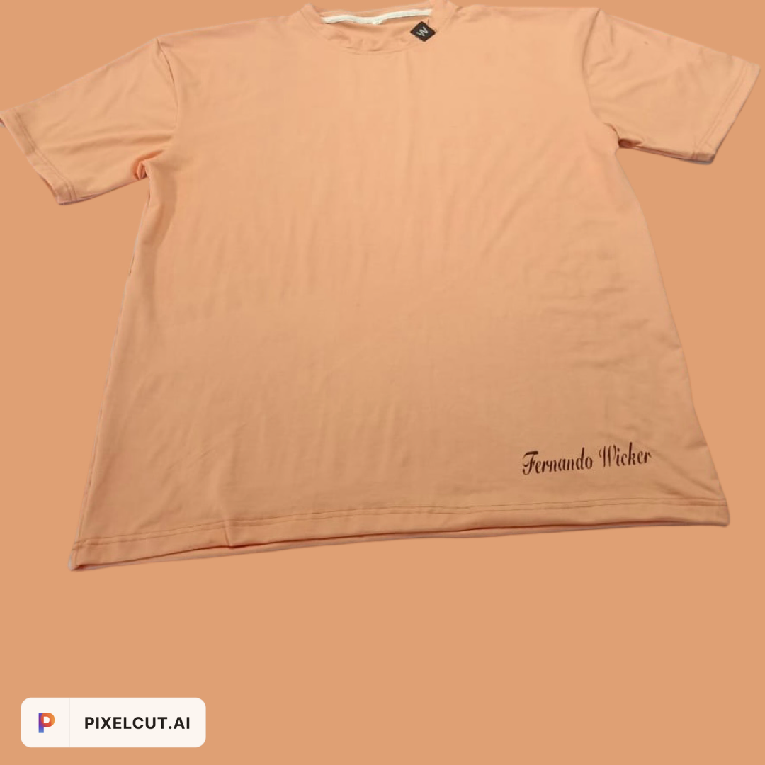 Peach Oversized T-Shirt