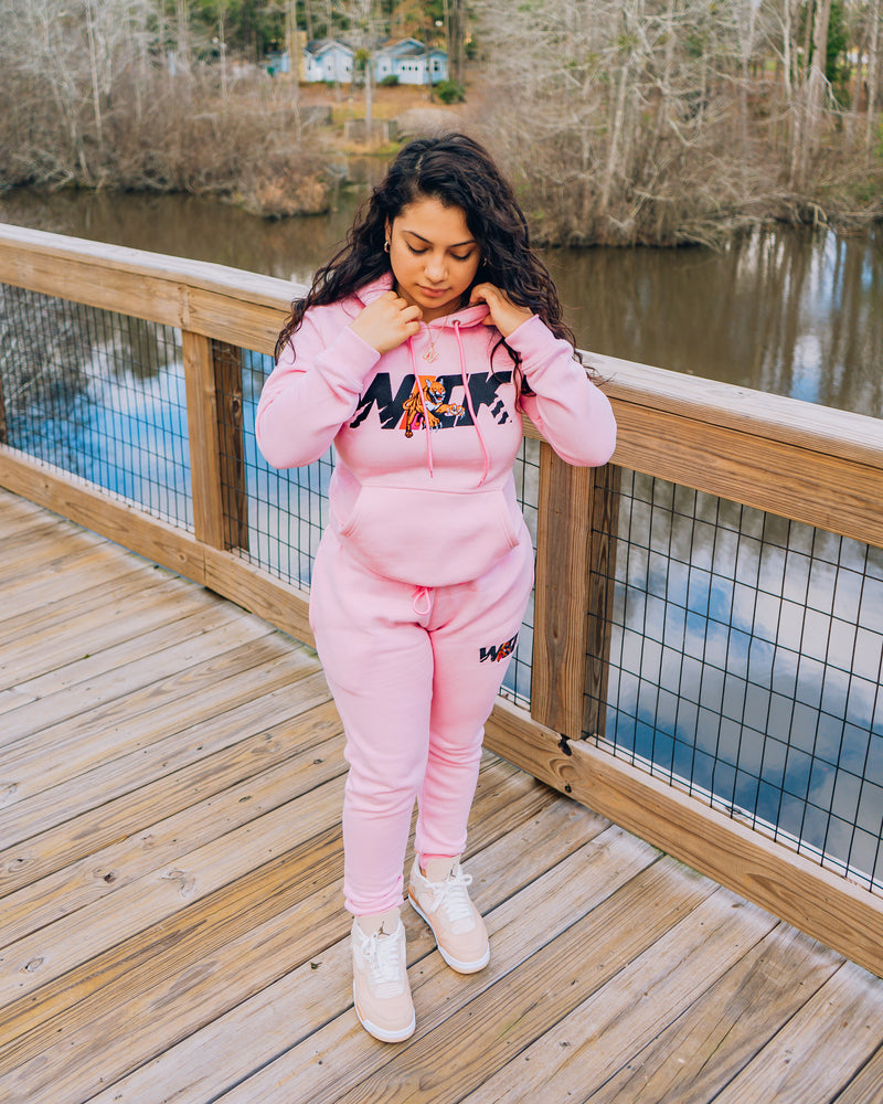 Pink Guava Hoodie & Sweatpants Set-zoom-