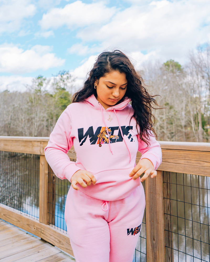 Pink Guava Hoodie & Sweatpants Set-zoom-
