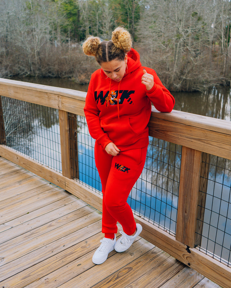 StrawBerry Hoodie & SweatPants Set-zoom-