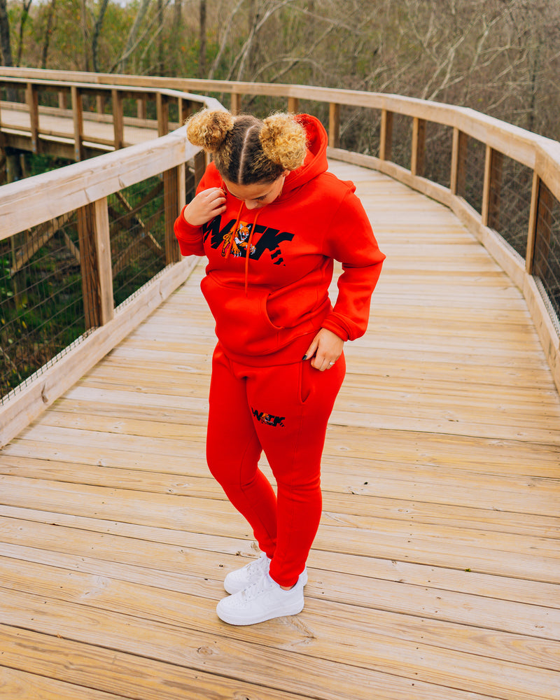 StrawBerry Hoodie & SweatPants Set-zoom-