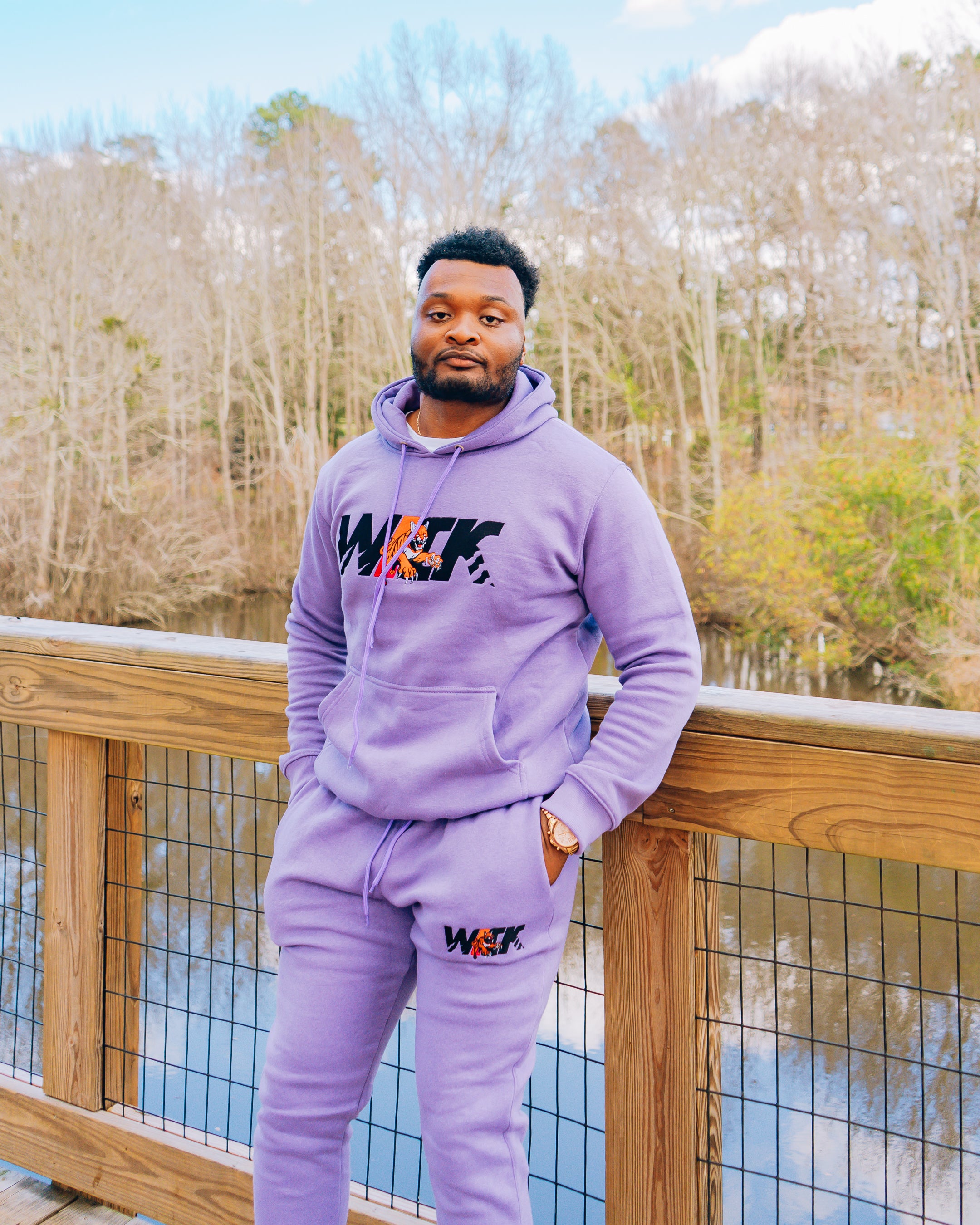 Purple hoodie and sweatpants set hot sale