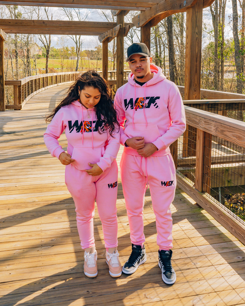 Pink Guava Hoodie & Sweatpants Set-zoom-