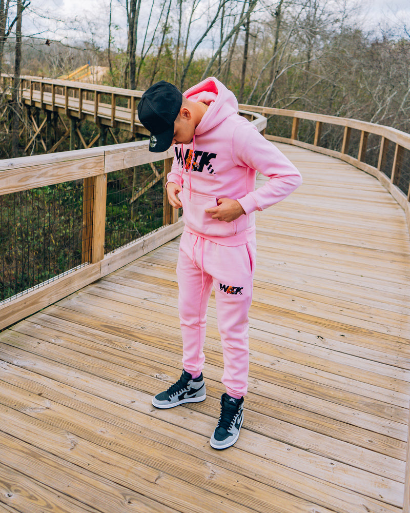 Pink Guava Hoodie & Sweatpants Set-zoom-