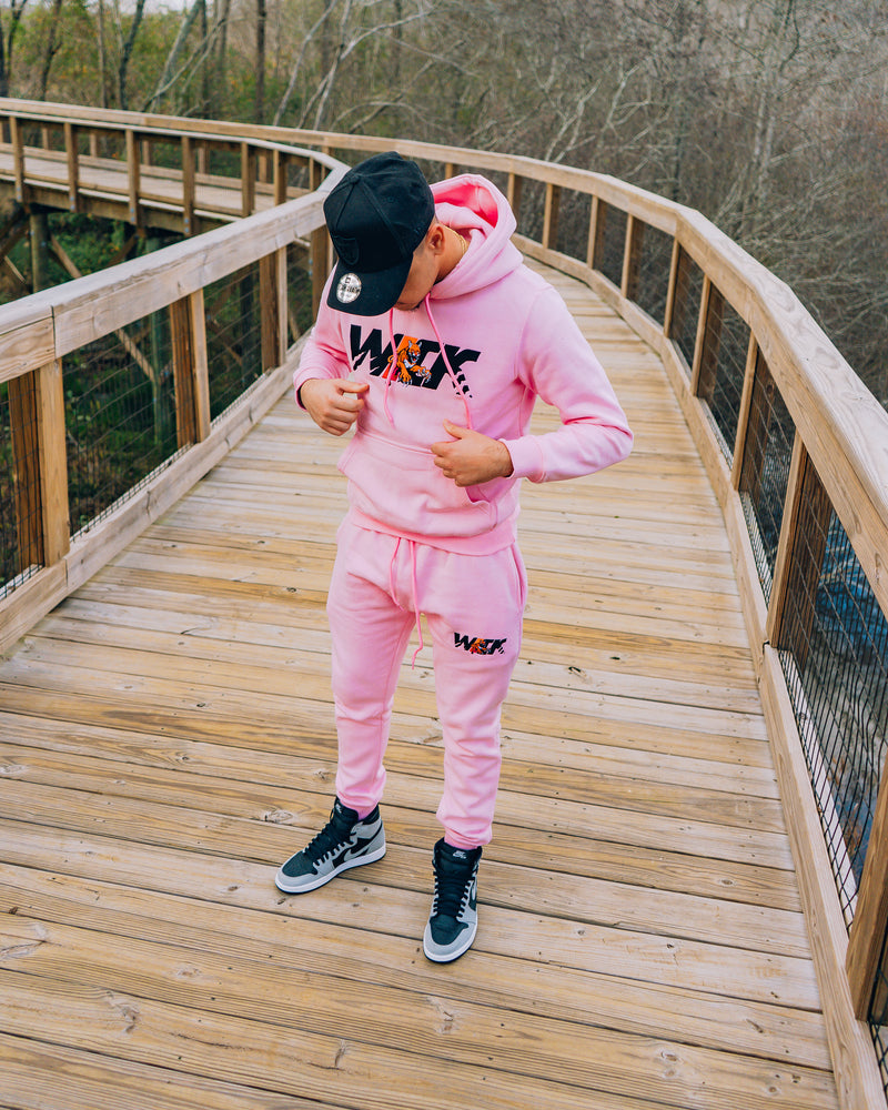 Pink Guava Hoodie & Sweatpants Set-zoom-