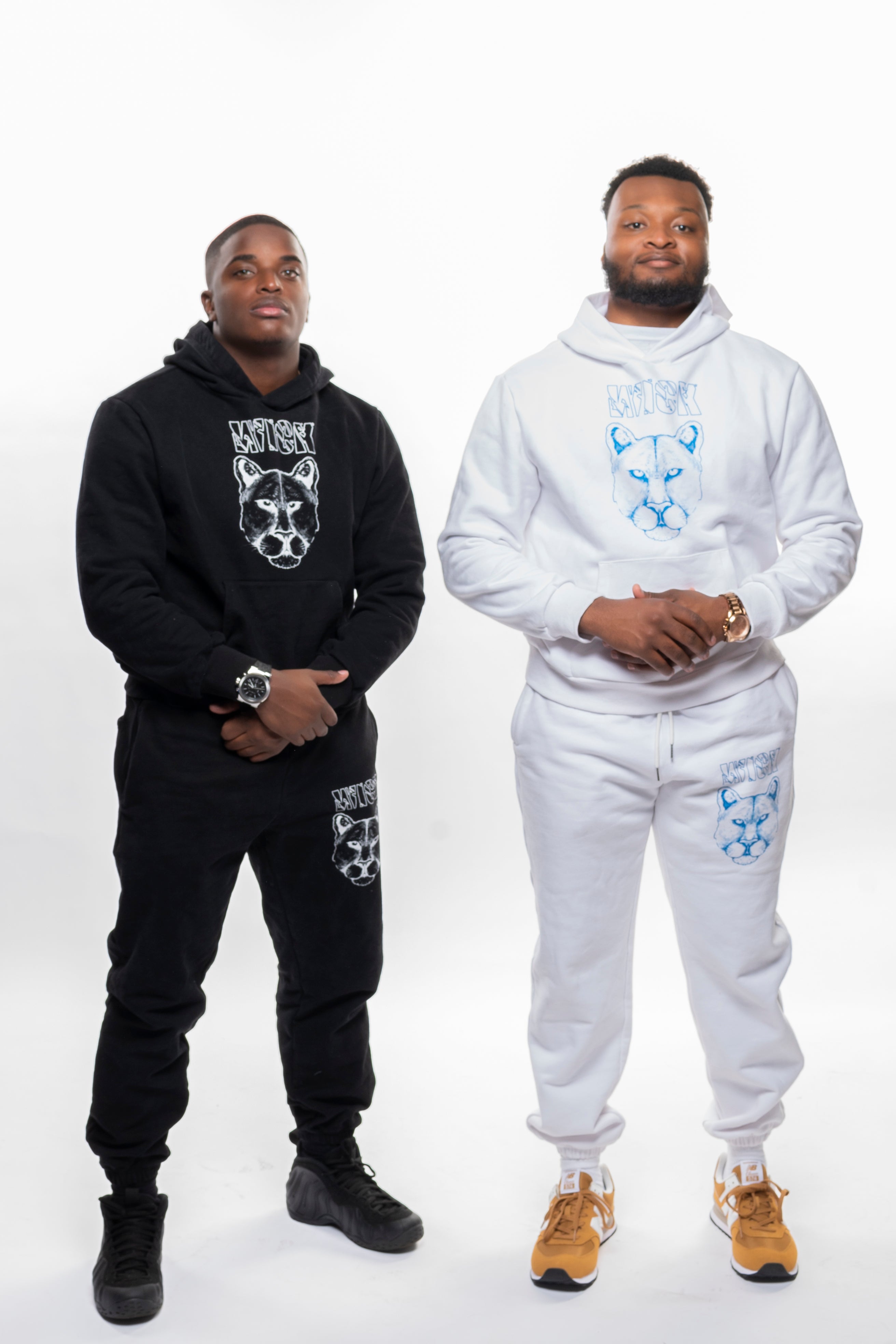 Cozy Jogging Suit ( White or Black )-zoom-2