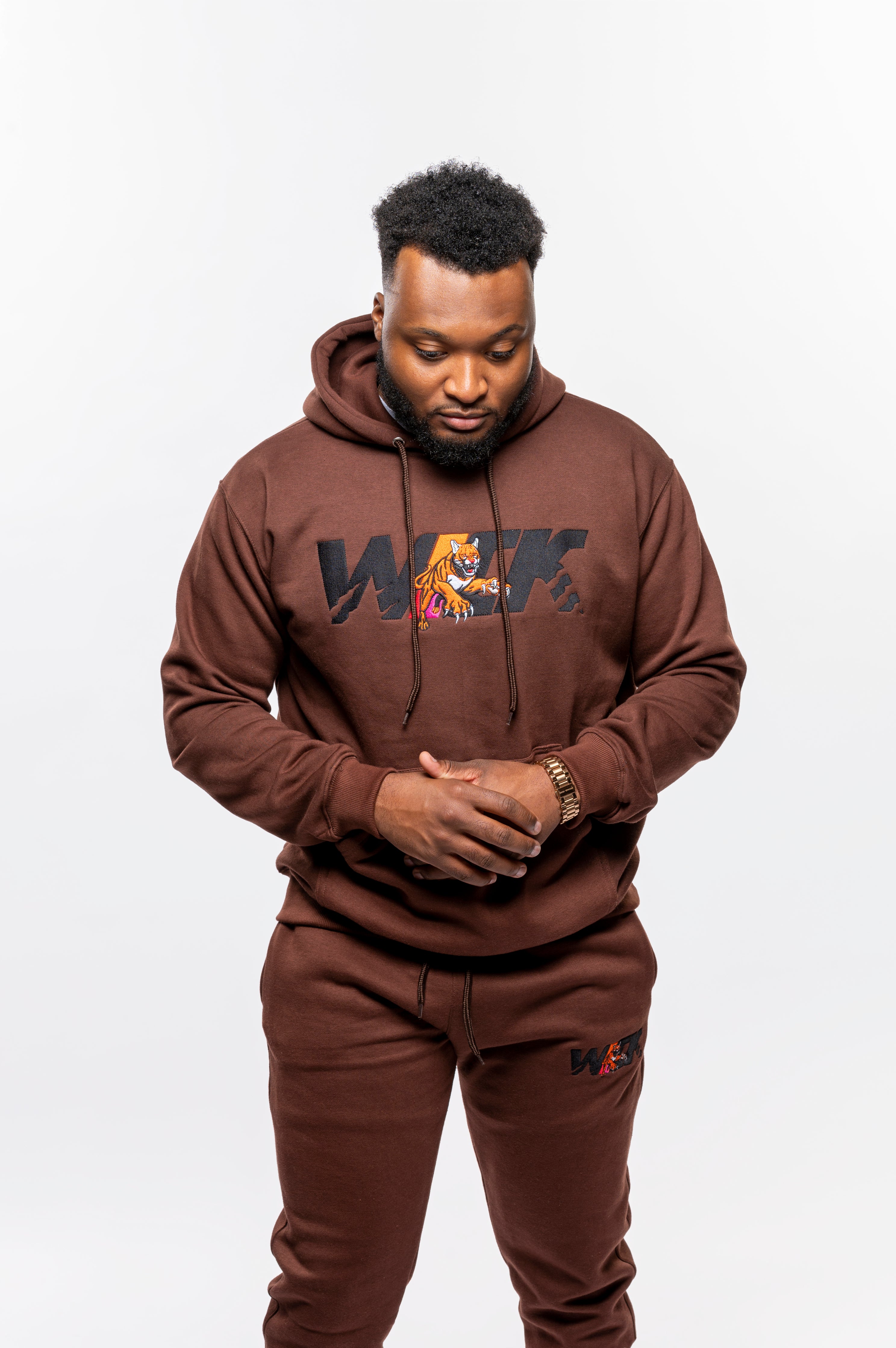 Cozy Jogging Suit (Dark Brown)-zoom-3