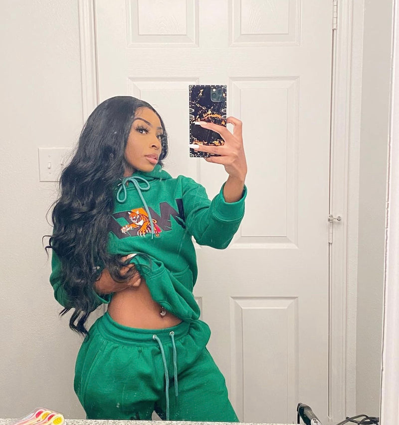 Kiwi 🥝Hoodie & Sweatpants Set-zoom-