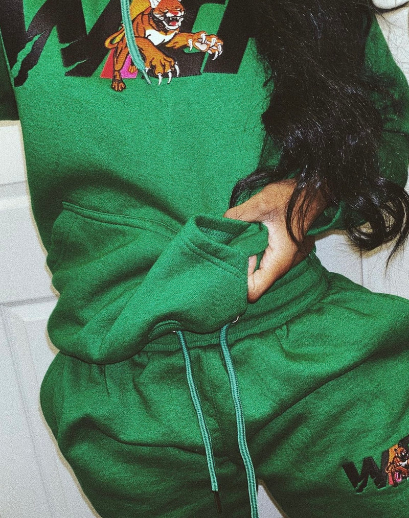 Kiwi 🥝Hoodie & Sweatpants Set-zoom-